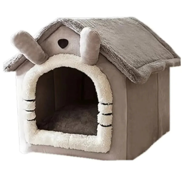 Cozy Pet Haven - Luxury Plush Pet House
