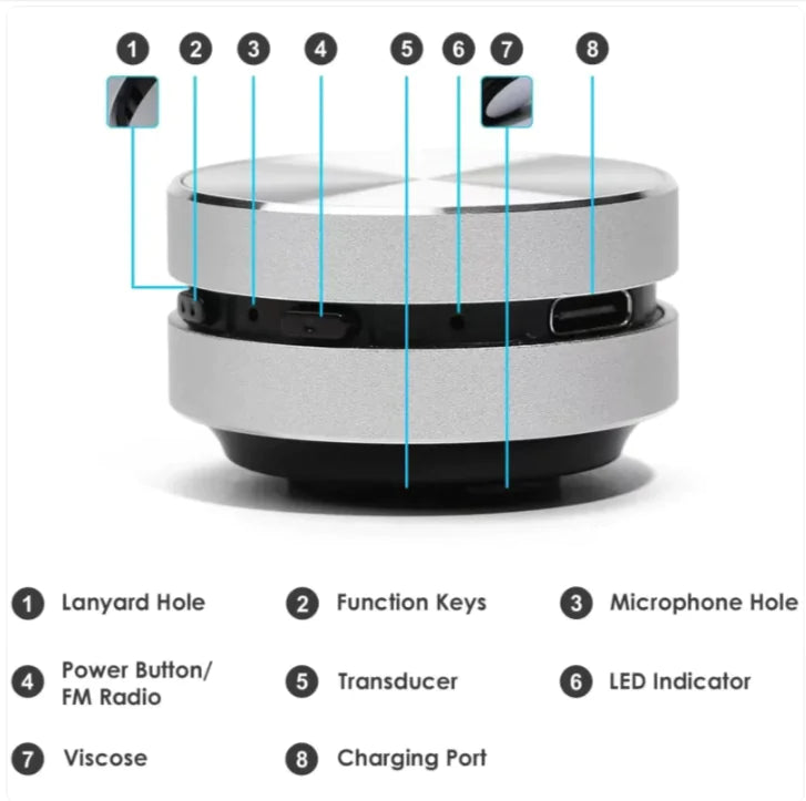 Bone Conduction Bluetooth Speaker – Experience Sound Like Never Before!
